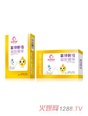 聰惠萌葆富鋅酵母凝膠糖果