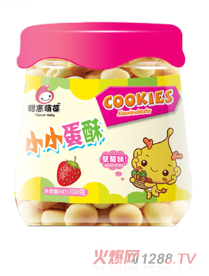 聰惠萌葆小小蛋酥-草莓味