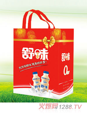 舒味乳酸菌饮品无纺布手提袋装