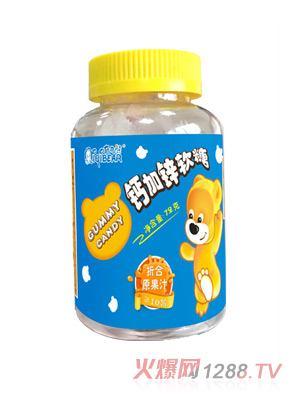 奇奇熊钙加锌软糖