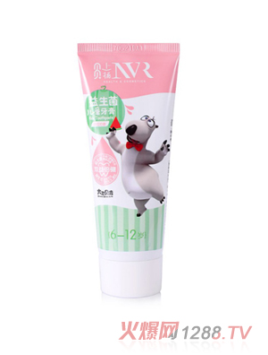 上扬NVR6-12岁 益生菌儿童牙膏（西瓜奶昔味）