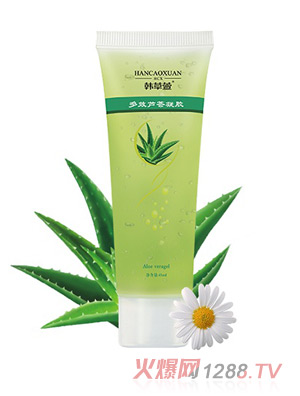 韩草萱多效芦荟凝胶