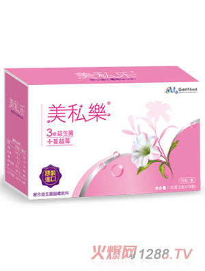 景岳美私樂(lè )復合益生菌固體飲料