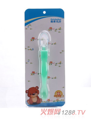 唯昵贝贝WB07儿童餐具勺子1只装