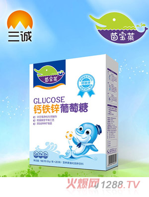 茵寶萊鈣鐵鋅葡萄糖盒裝