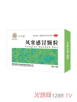 叶开泰风寒感冒颗粒