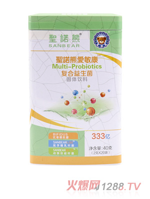 圣诺熊爱敏康符合益生菌20袋