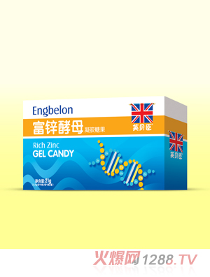 英贝臣富锌酵母凝胶糖果