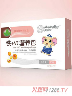 美嬰寶鐵+VC營(yíng)養包盒裝