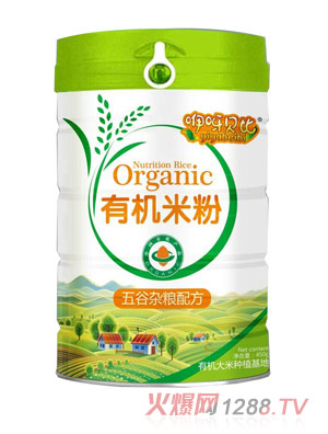 咿呀贝比五谷杂粮配方有机米粉