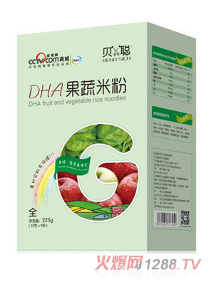 贝诺思聪DHA果蔬米粉盒装