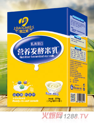 酵立美营养发酵米乳-益生菌钙铁锌（盒装）