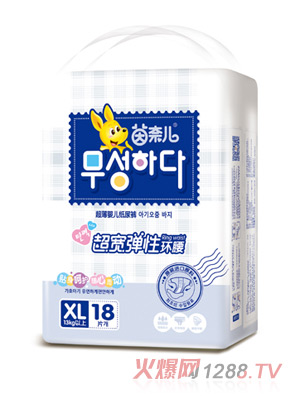 茵奈兒超薄紙尿褲XL18