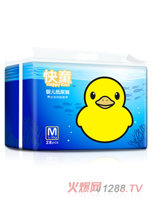 快童嬰兒紙尿褲M(mǎn)28