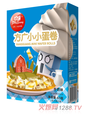 方广小小蛋卷（牛奶味）