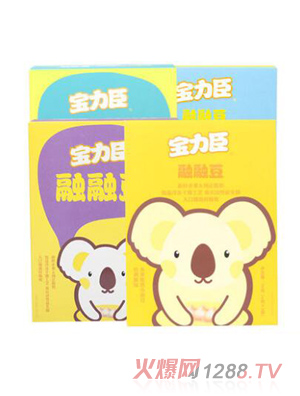 寶力臣融融豆4口味4盒