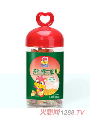 善迪松鼠多维螺丝面-综合口味