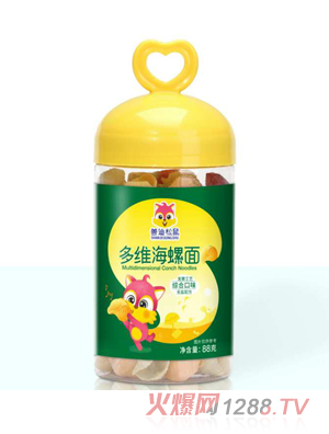 善迪松鼠多维海螺面-综合口味