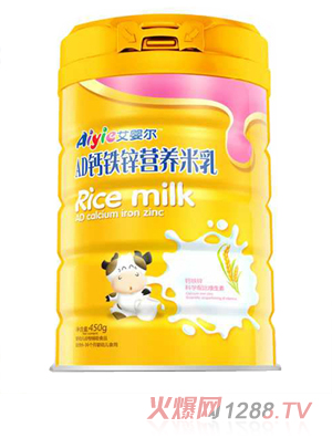 艾婴尔AD钙铁锌营养米乳