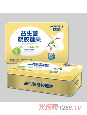 卡娃兔益生菌凝膠糖果
