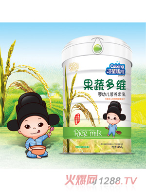 才星狀元嬰幼兒營(yíng)養米乳-果蔬多維罐裝