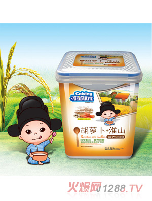 才星狀元營(yíng)養米粉-胡蘿卜淮山樂(lè )扣525克