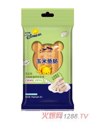 迪米熊玉米魚(yú)腸袋裝