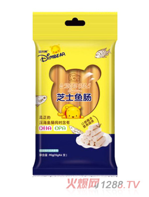 迪米熊芝士魚(yú)腸袋裝