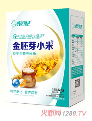 倍樂(lè )媽咪金胚芽小米營(yíng)養米粉（益生元）盒裝