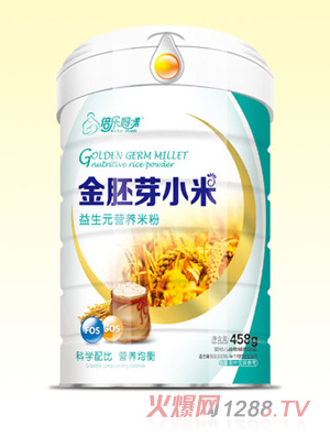 倍樂(lè )媽咪金胚芽小米營(yíng)養米粉（益生元）桶裝