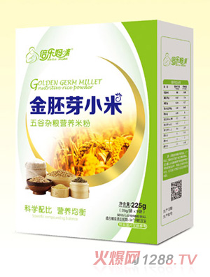 倍樂(lè )媽咪金胚芽小米營(yíng)養米粉（五谷雜糧）盒裝