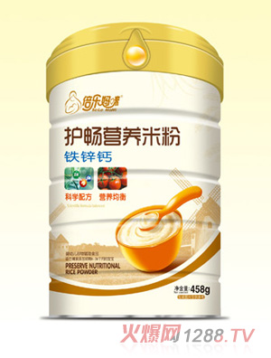 倍樂(lè )媽咪護暢米粉（鐵鋅鈣）桶裝