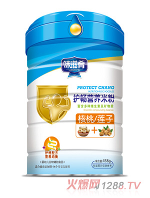 味滋肴護暢營(yíng)養米粉-核桃蓮子罐裝