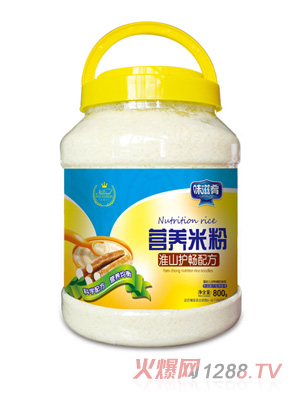味滋肴營(yíng)養米粉透明桶裝-淮山護暢