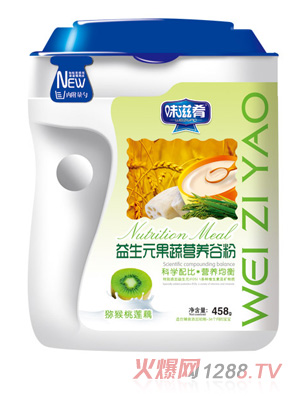 味滋肴益生元果蔬營(yíng)養谷粉-獼猴桃蓮藕