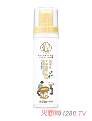 茶愛(ài)嬰幼兒艾草去痱止癢露