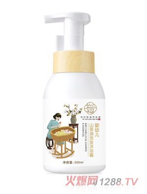 茶愛(ài)嬰幼兒山茶油洗發(fā)沐浴露（200ml）