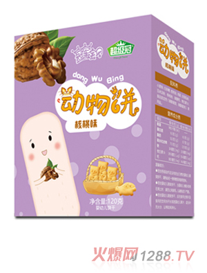 超級冠動(dòng)物餅 核桃味