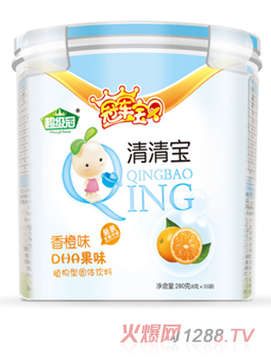 超級冠清清寶-香橙味 樂(lè )扣裝