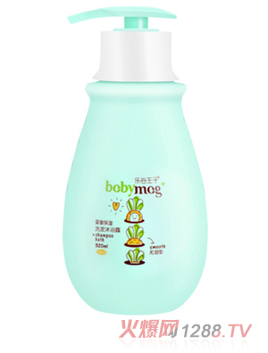 樂(lè )谷王子嬰童保濕洗發(fā)沐浴露 520ml