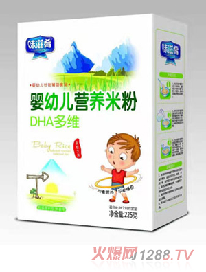 味滋肴嬰幼兒有機米粉 DHA多維 盒裝