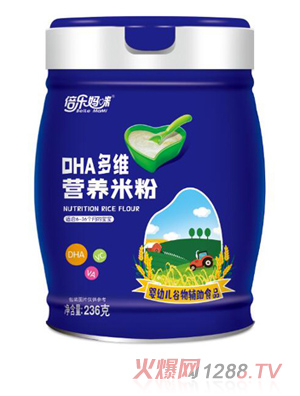 倍樂(lè )媽咪DHA多維營(yíng)養米粉
