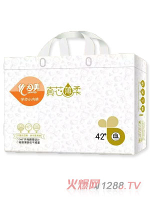 优因美拉拉裤（XXL）42片