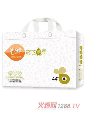 优因美拉拉裤（XL）44片
