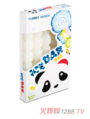 雅米熊猫果味棒棒冰（乳酸味）5支装
