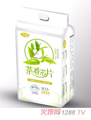 絲逸茶香芯片嬰兒紙尿褲M(mǎn)54