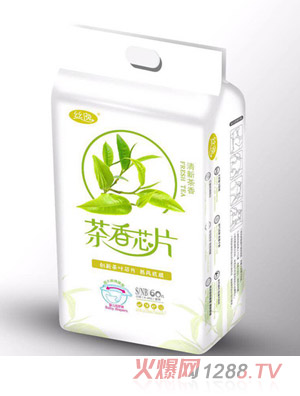 絲逸茶香芯片嬰兒紙尿褲S60