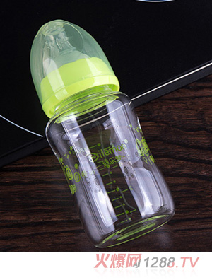 迪乐梦高鹏硅玻璃奶瓶5003绿色