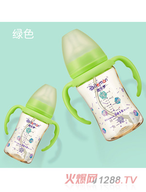 迪乐梦PPSU奶瓶5A02绿色