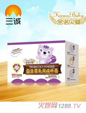 金諾貝嬰益生菌乳雙岐桿菌3gX12